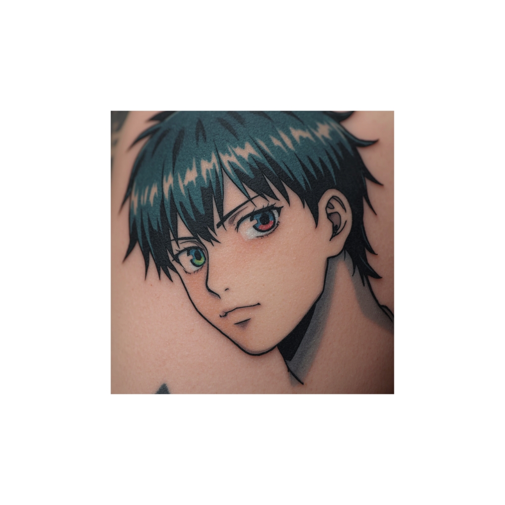 Anime / Manga tattoo example 1