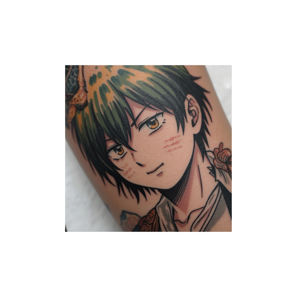 Anime / Manga tattoo example 2