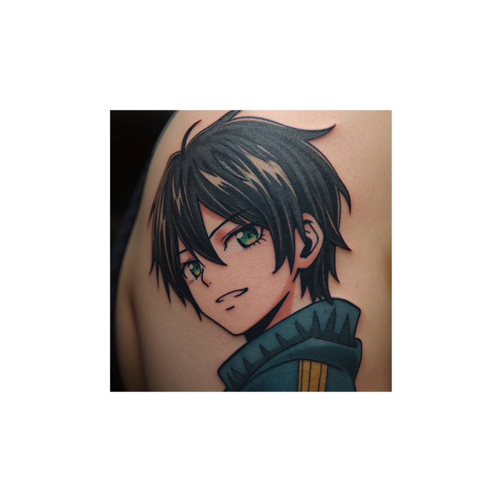 Anime / Manga tattoo example 3