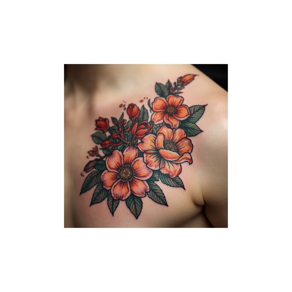 Color Realism tattoo example 1
