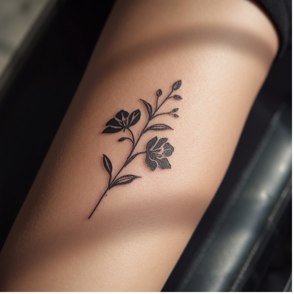 Fine Line tattoo example 1