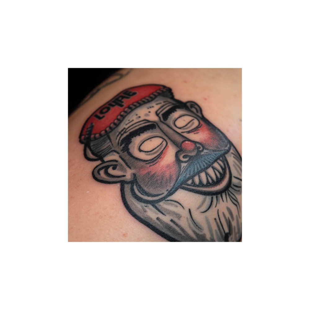 New School tattoo example 1