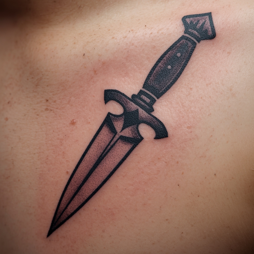 Traditional tattoo example 2