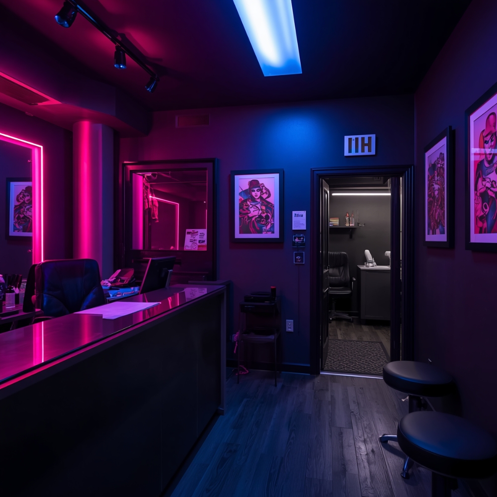 Inside New Wave Tattoo